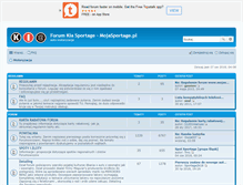 Tablet Screenshot of mojasportage.pl